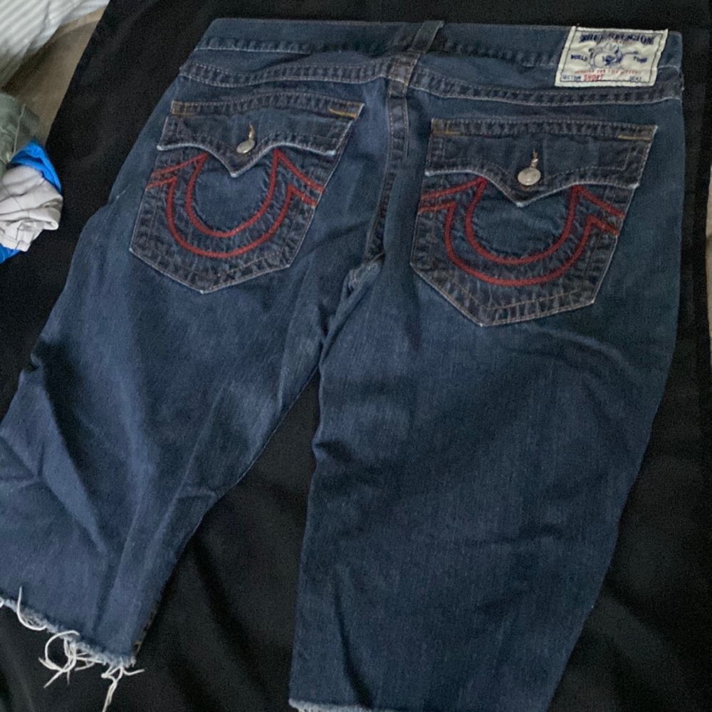 True Religion Jean Shorts